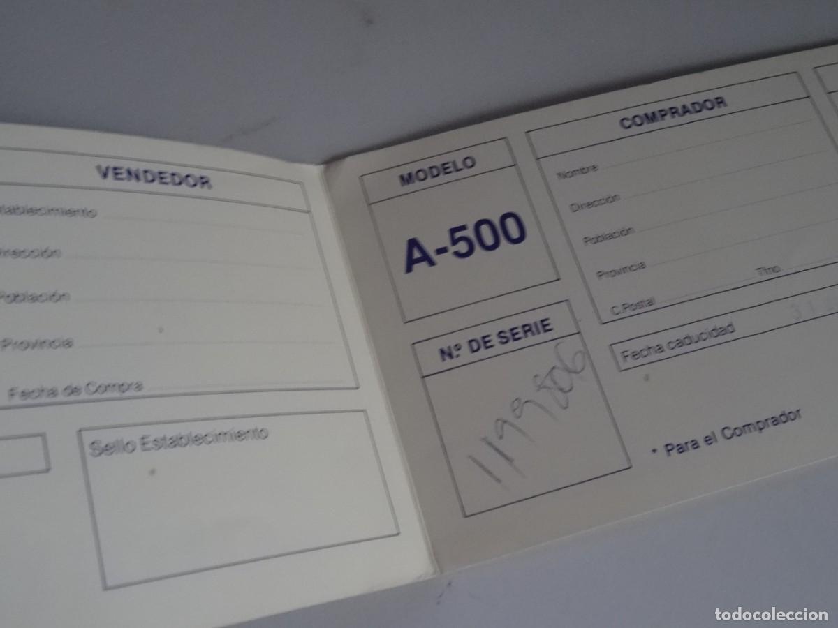Videojuegos y consolas: COMMODORE AMIGA 500 - Tarjeta de Garant&iacute;a Espa&ntilde;ol - Foto 2