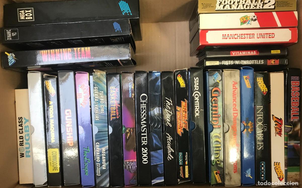 Videojuegos y consolas: LOTE 88 VIDEOJUEGOS COMMODORE 64 RETRO CASSETTE - Foto 2