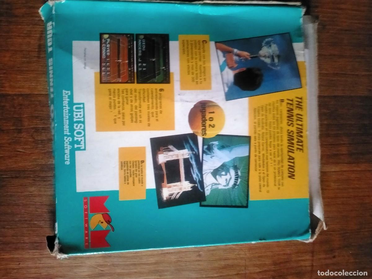 Videojuegos y consolas: VIDEO JUEGO PRO TENIS TOUR ERBE SPECTRUM SINCLAIR COMMODORE - Foto 2