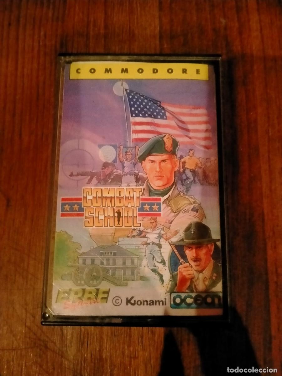 Videojuegos y consolas: VIDEO JUEGOS COMBAT SCHOOL ERBE SPECTRUM SINCLAIR COMMODORE - Foto 1