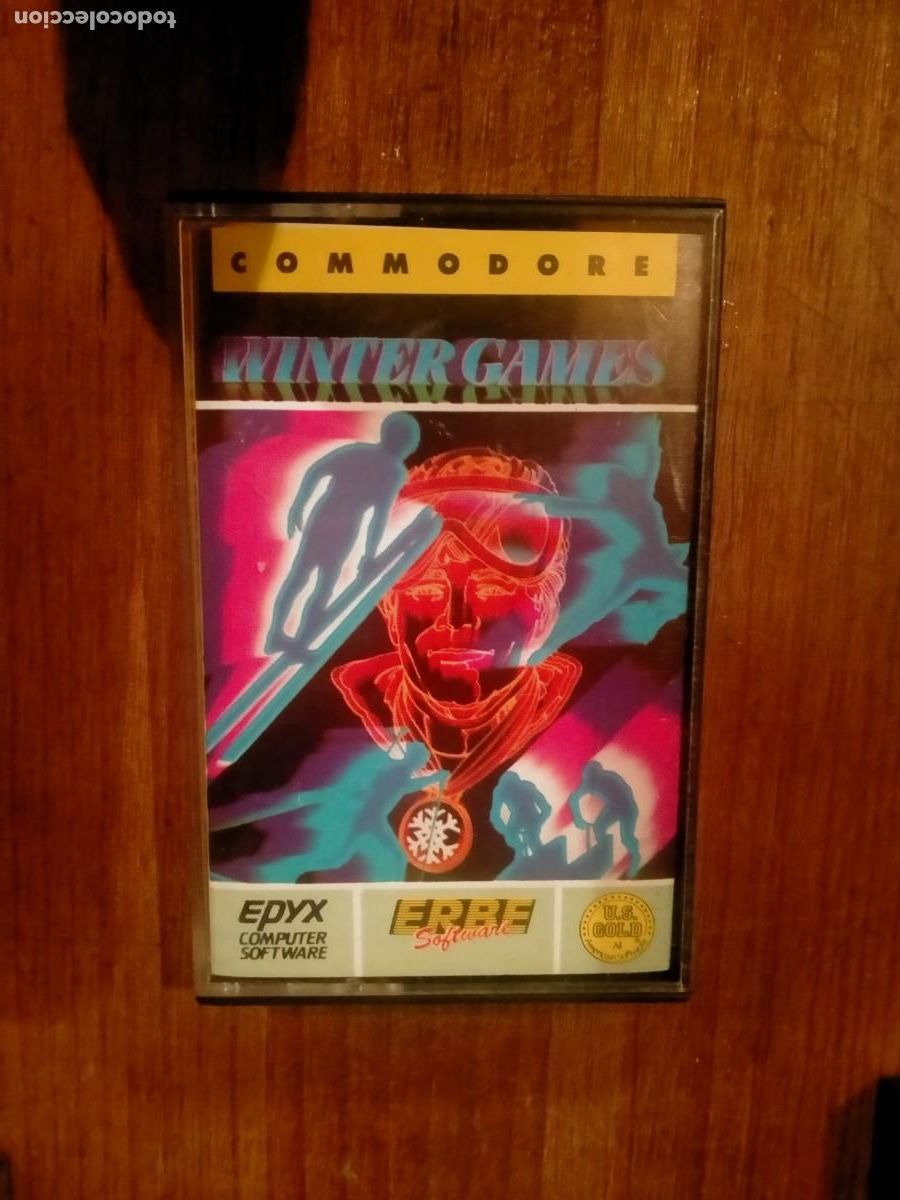 Videojuegos y consolas: VIDEO JUEGOS WINTER GAMES ERBE SPECTRUM SINCLAIR COMMODORE - Foto 1
