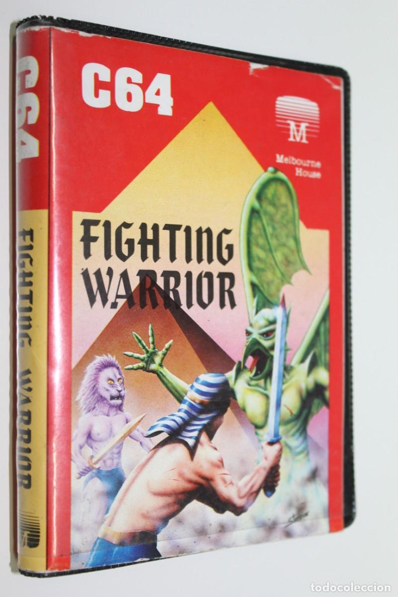 Videojuegos y consolas: JUEGO COMMODORE 64 - FIGHTING WARRIOR - MELBOURNE HOUSE - Foto 1