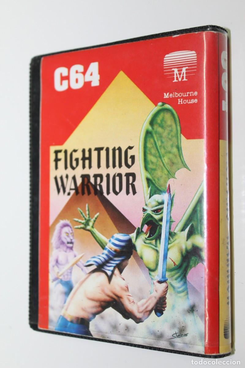 Videojuegos y consolas: JUEGO COMMODORE 64 - FIGHTING WARRIOR - MELBOURNE HOUSE - Foto 2