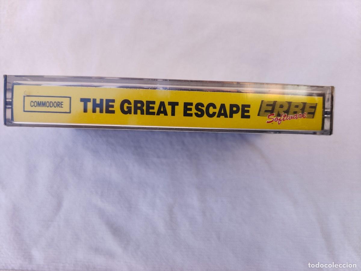 Videojuegos y consolas: THE GREAT ESCAPE - CINTA CASETTE JUEGO COMMODORE - PRECINTADA - Foto 3