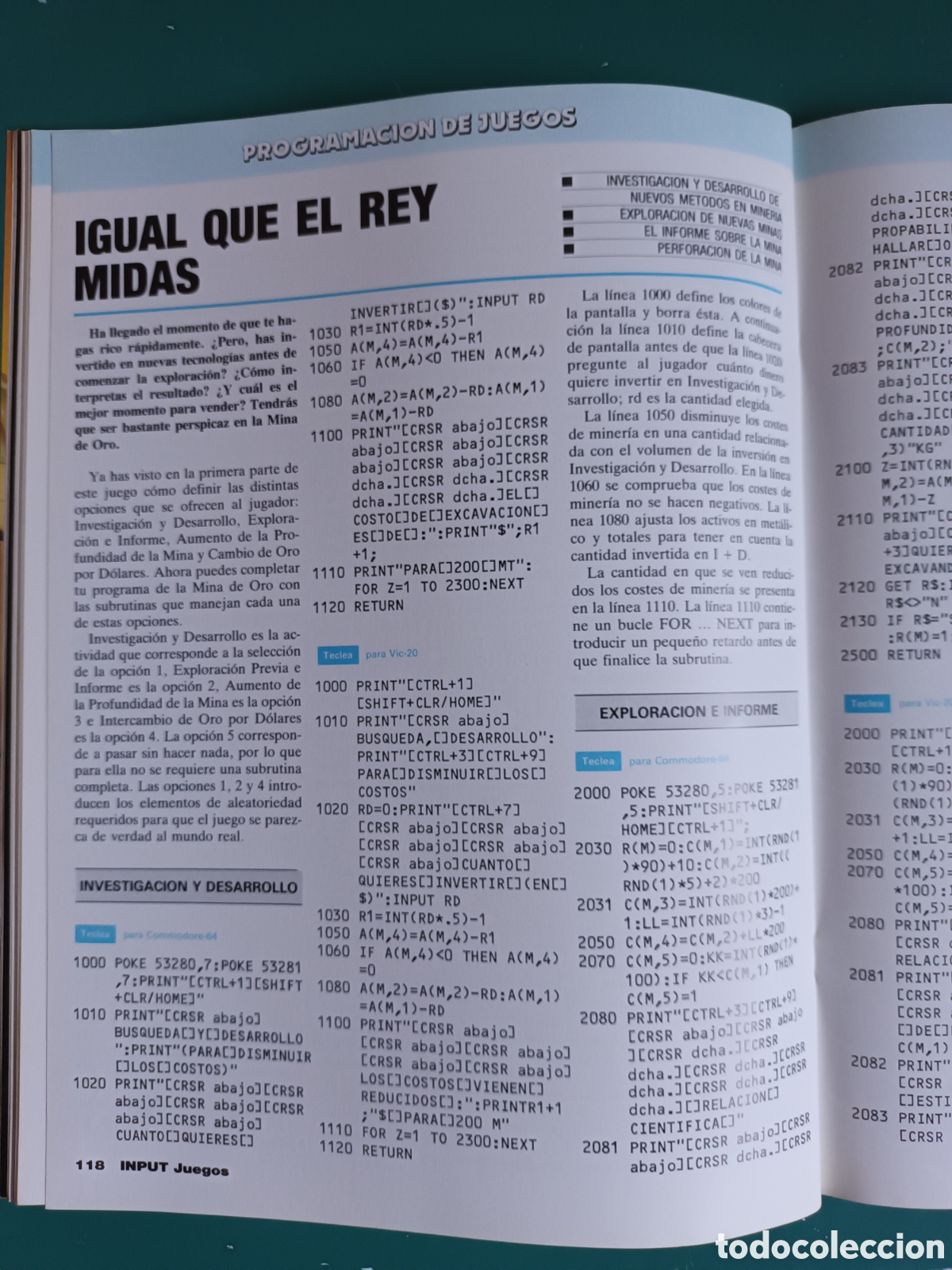 Videojuegos y consolas: INPUT Commodore N&deg; 15 A&ntilde;o 1986 Dan Dare, Proyecto Giotto - Foto 4