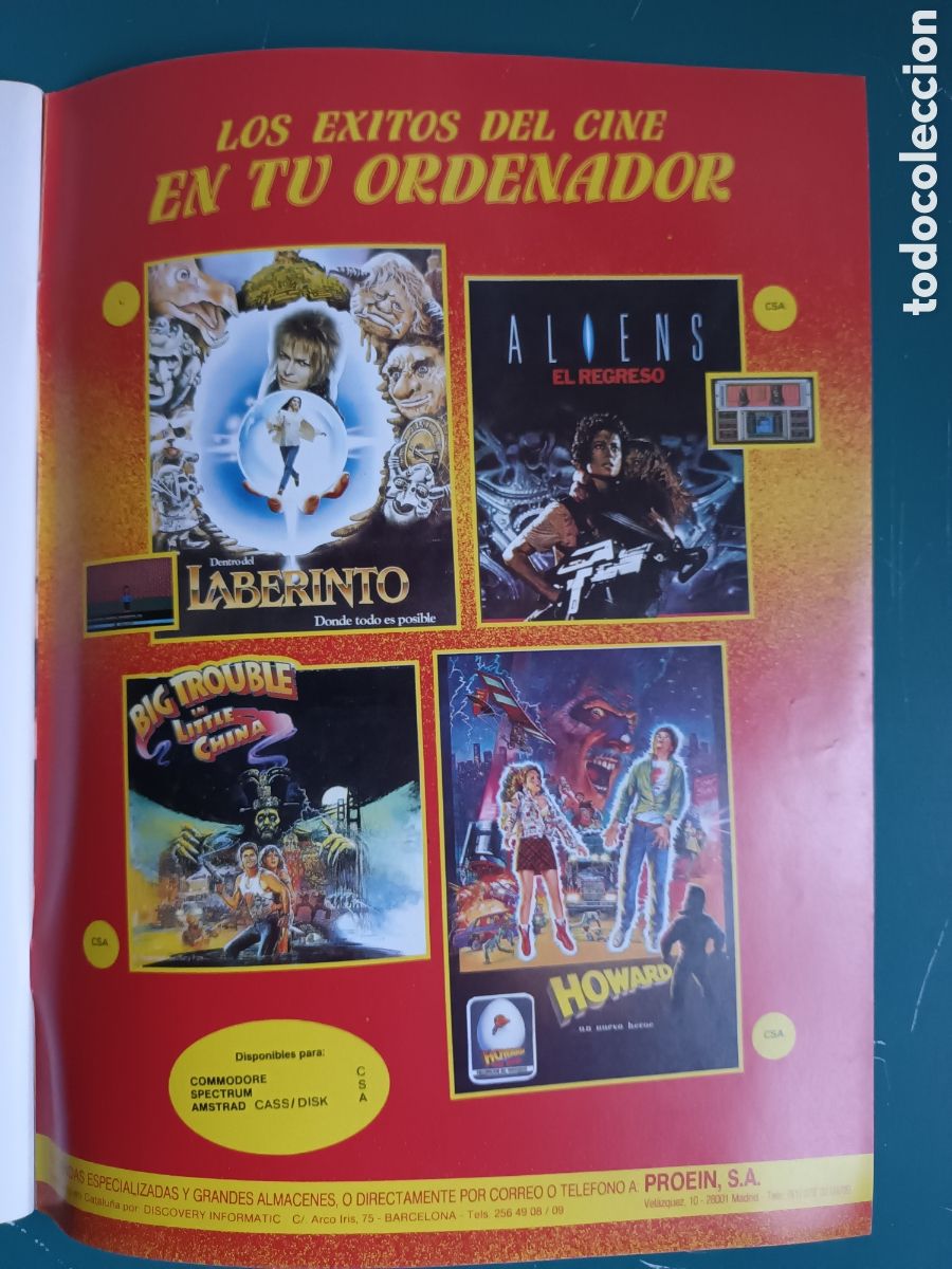 Videojuegos y consolas: INPUT Commodore N&deg; 15 A&ntilde;o 1986 Dan Dare, Proyecto Giotto - Foto 21
