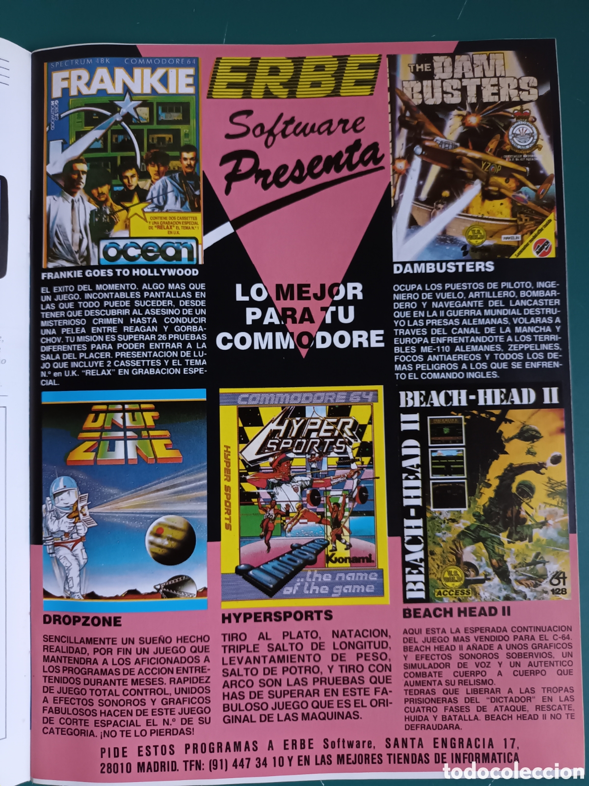 Videojuegos y consolas: INPUT Commodore N&deg; 2 A&ntilde;o 1985 Paul McCartney, Broad Street - Foto 16
