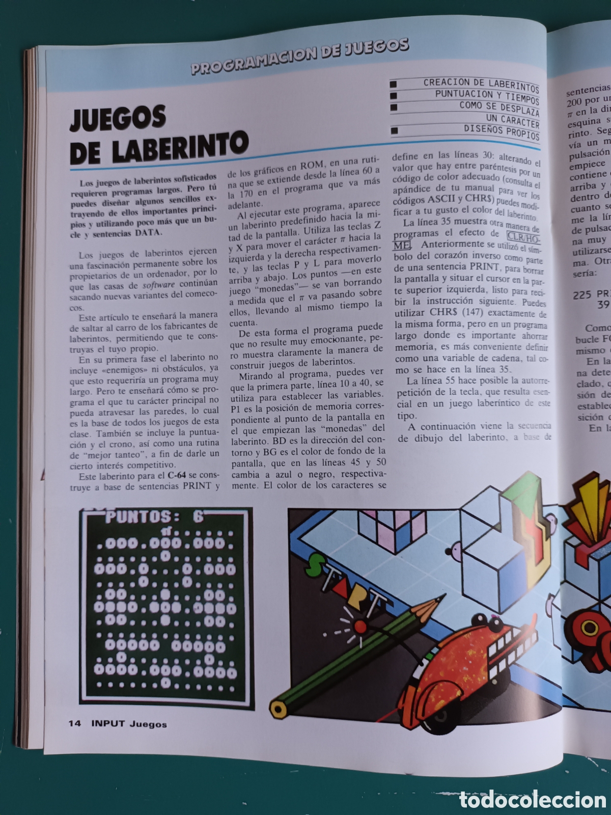 Videojuegos y consolas: INPUT Commodore N&deg; 2 A&ntilde;o 1985 Paul McCartney, Broad Street - Foto 14