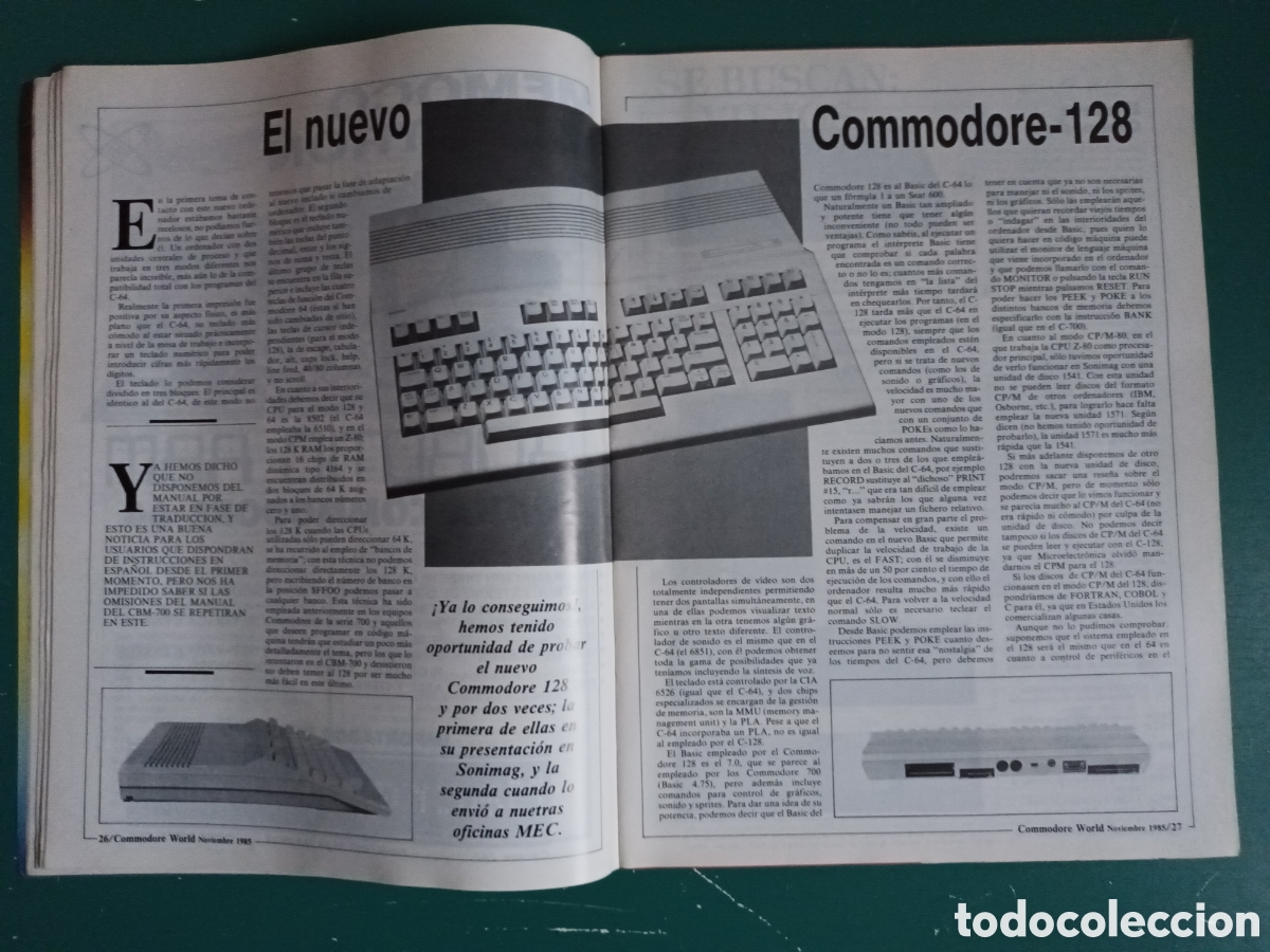 Videojuegos y consolas: Commodore World N&deg; 20 A&ntilde;o 1985 - Foto 8