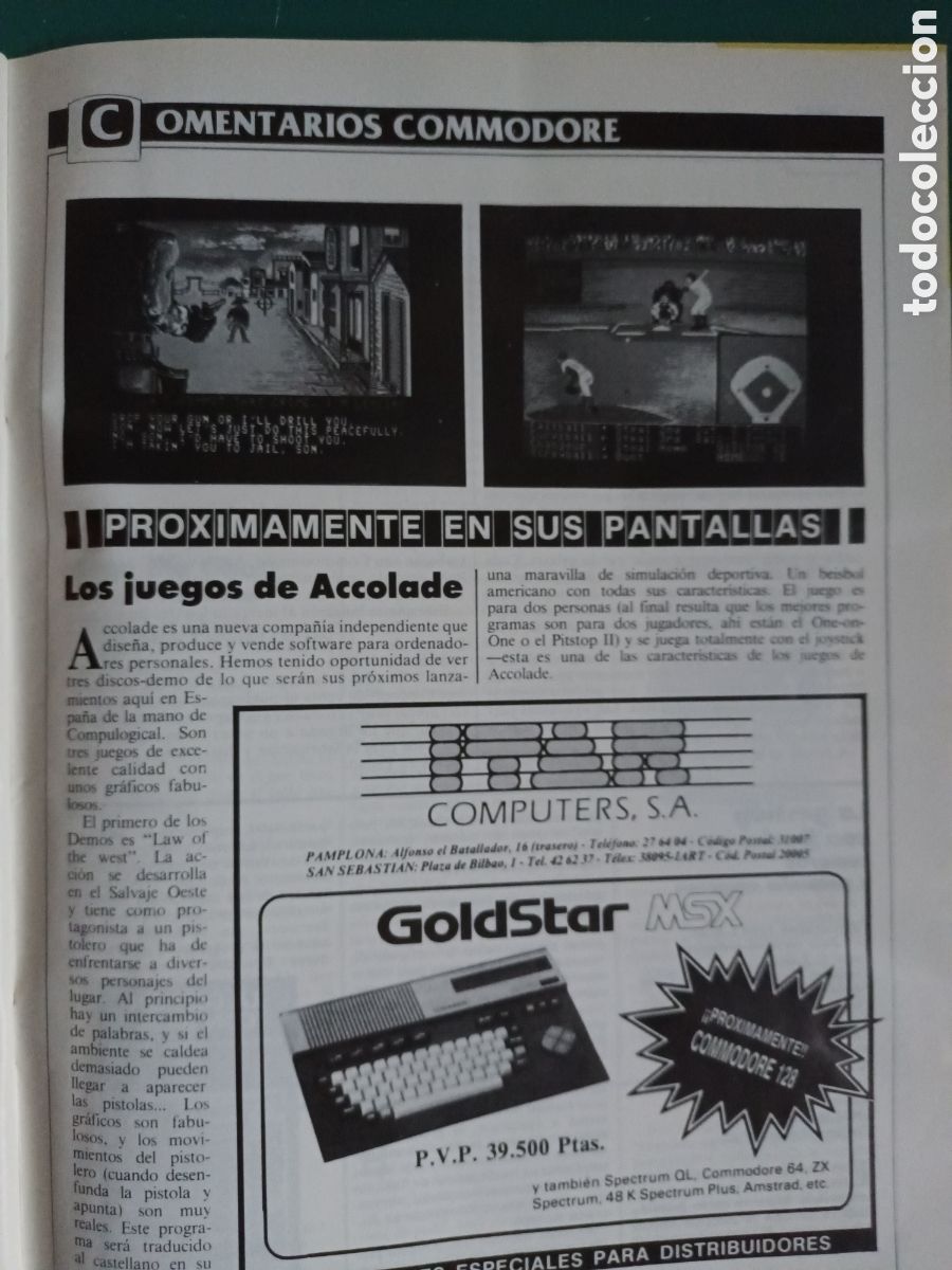 Videojuegos y consolas: Commodore World N&deg; 20 A&ntilde;o 1985 - Foto 12