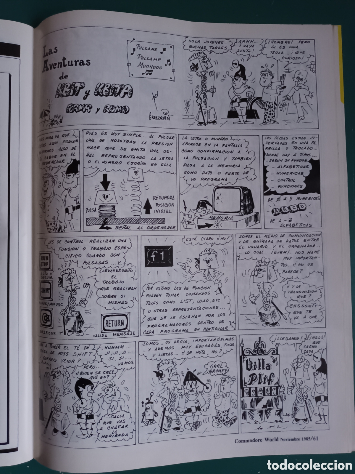 Videojuegos y consolas: Commodore World N&deg; 20 A&ntilde;o 1985 - Foto 14
