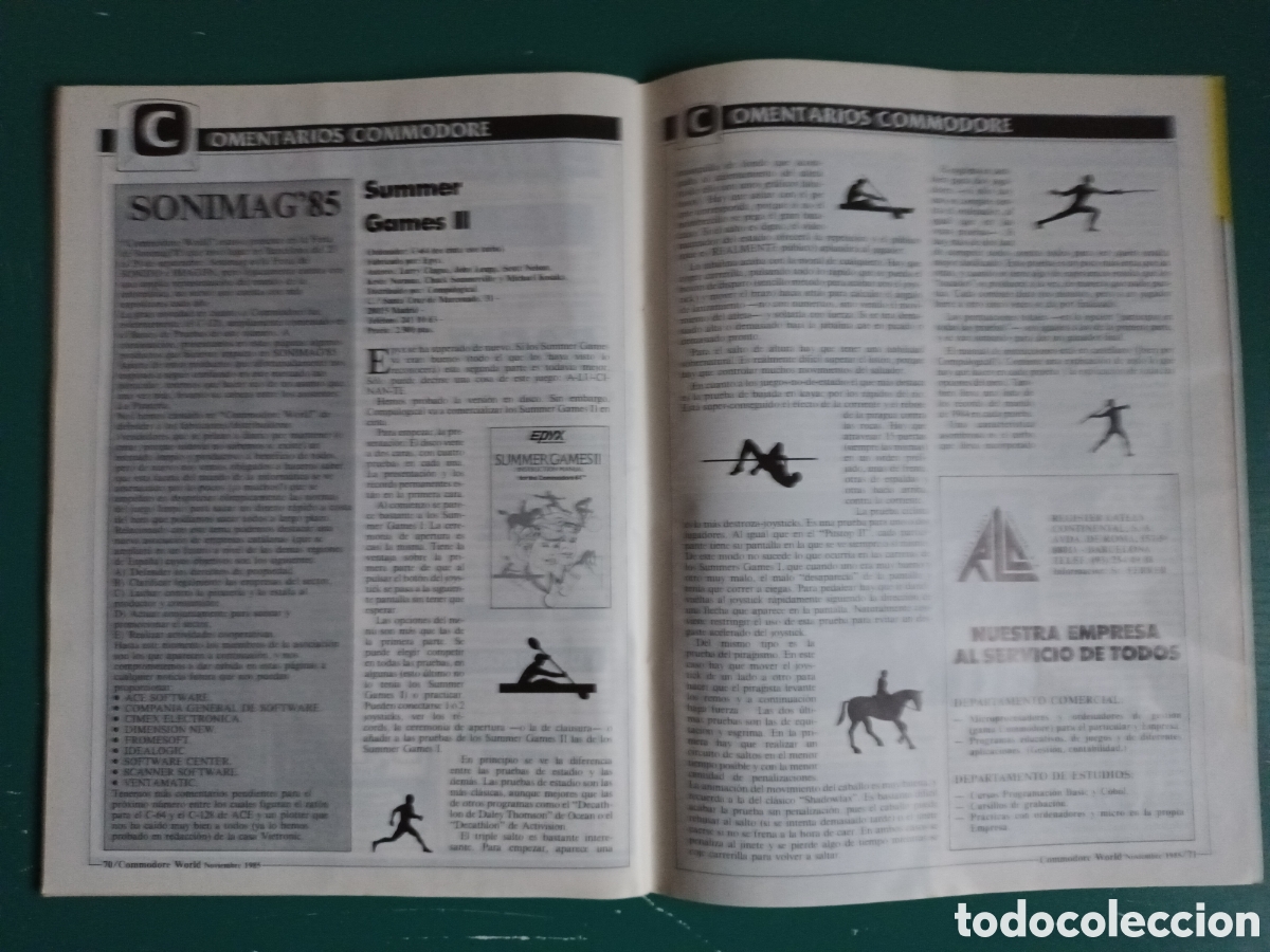 Videojuegos y consolas: Commodore World N&deg; 20 A&ntilde;o 1985 - Foto 19