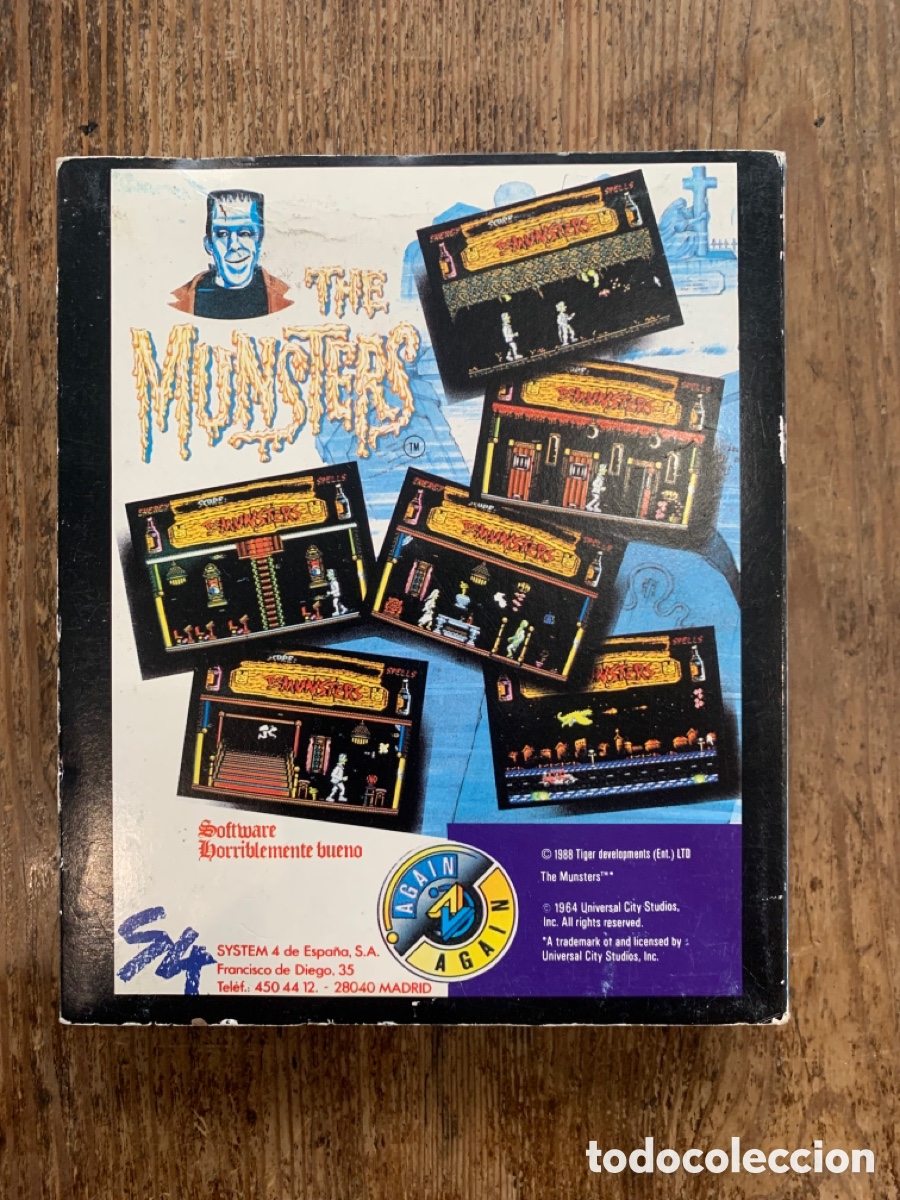 Videojuegos y consolas: THE MUNSTERS COMMODORE 64 - Foto 2