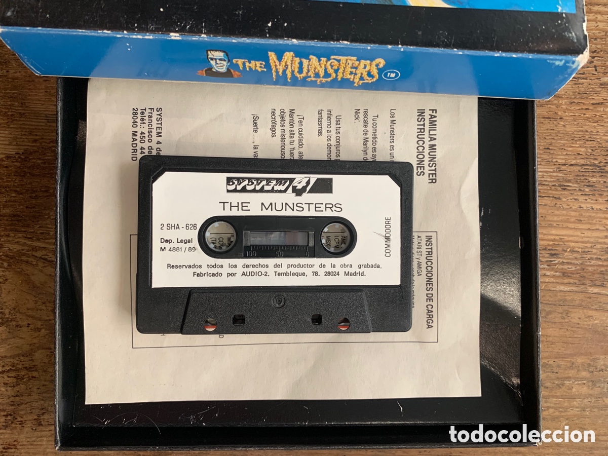 Videojuegos y consolas: THE MUNSTERS COMMODORE 64 - Foto 6