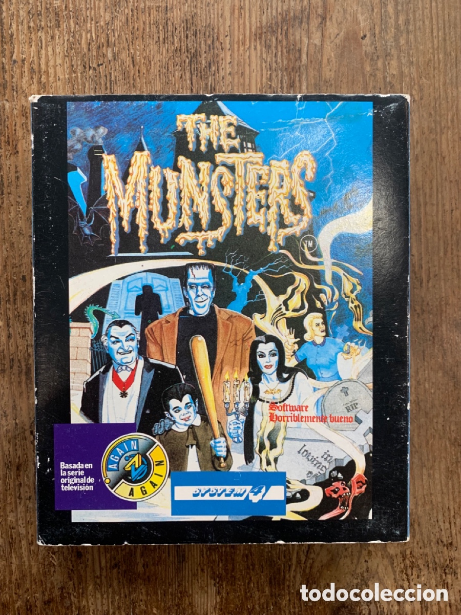 Videojuegos y consolas: THE MUNSTERS COMMODORE 64 - Foto 1