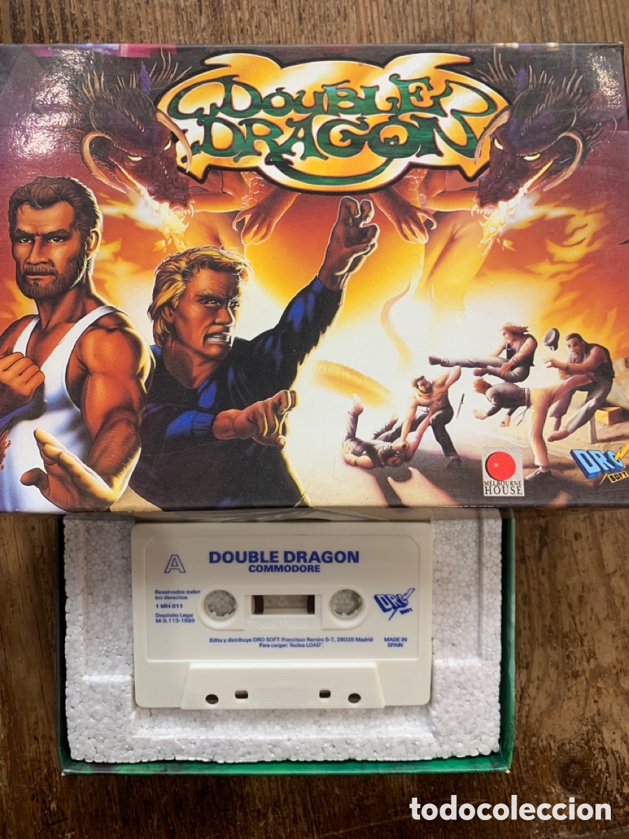 Videojuegos y consolas: DOUBLE DRAGON, COMMODORE 64 - Foto 3