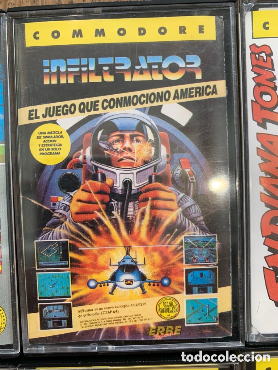 Videojuegos y consolas: Lote 20+1 JUEGOS COMMODORE 64, ERBE SOFTWARE - Foto 3