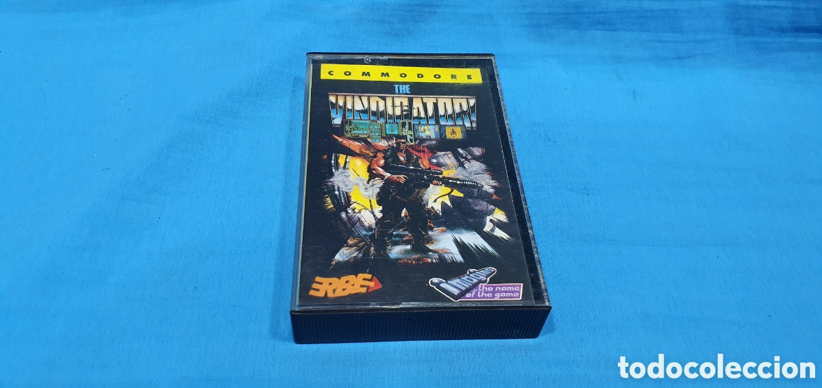 Videojuegos y consolas: JUEGO THE VINDICATOR, DE ERBE PARA COMMODORE 64 - Foto 1