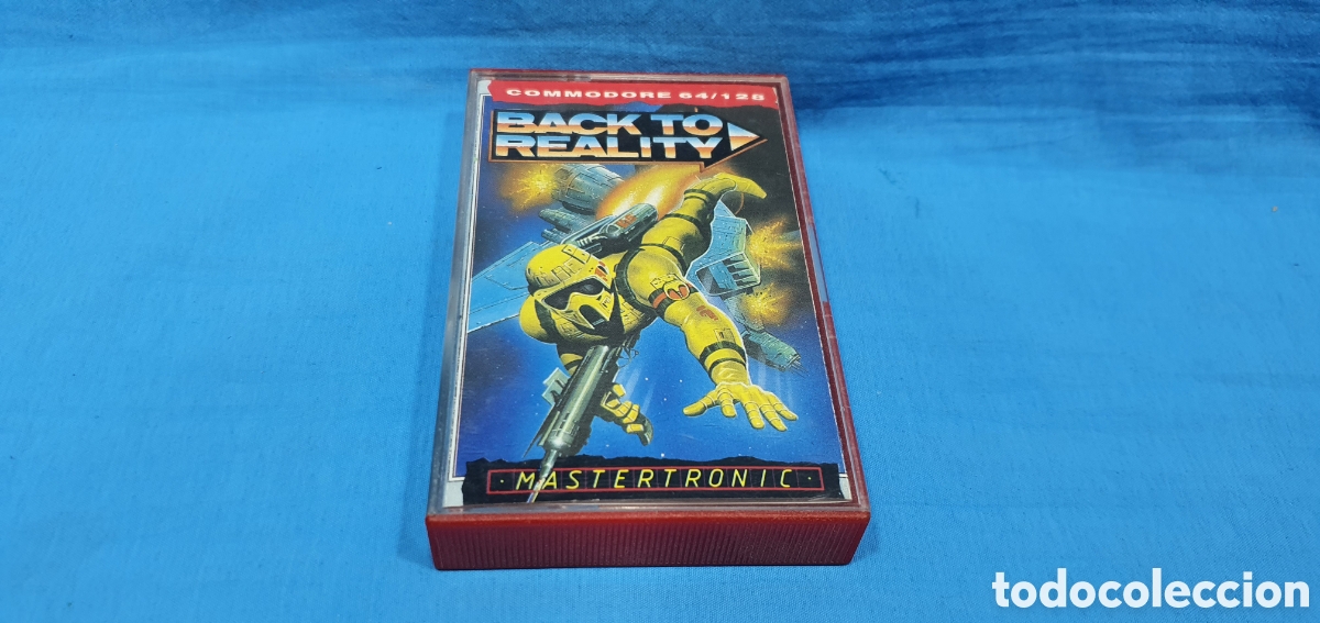 Videojuegos y consolas: JUEGO BACK TO REALITY, DE MASTERTRONIC PARA COMMODORE 64 / 128 - Foto 1
