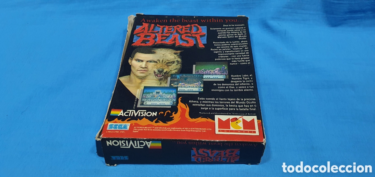 Videojuegos y consolas: JUEGO ALTERED BEAST DE ACTIVISION PARA COMMODORE 64 - Foto 3
