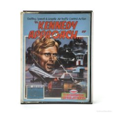 Videojuegos y Consolas: KENNEDY APPROACH / MICROPROSE 1985 TRANSATLANTIC SIMULATION FLIGHT CBM COMMODORE 64 128 C64 CASSETTE