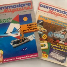 Videojuegos y Consolas: LOTE REVISTA ORDENADOR PERSONAL COMMODORE MAGAZINE Nº 4 Y 6 DE 1984. Lote 402007744