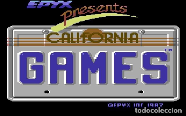 Videojuegos y consolas: California Games [Epyx] 1987 US Gold / Erbe Software [Commodore 64 C64] - Foto 14