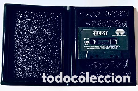 Videojuegos y consolas: The Heist ハイスト[Aackosoft] 1986 [Eaglesoft / Livesay Computer] [MSX] [Commodore 64 C64] - Foto 3