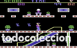Videojuegos y consolas: The Heist ハイスト[Aackosoft] 1986 [Eaglesoft / Livesay Computer] [MSX] [Commodore 64 C64] - Foto 7