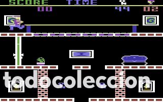 Videojuegos y consolas: The Heist ハイスト[Aackosoft] 1986 [Eaglesoft / Livesay Computer] [MSX] [Commodore 64 C64] - Foto 9