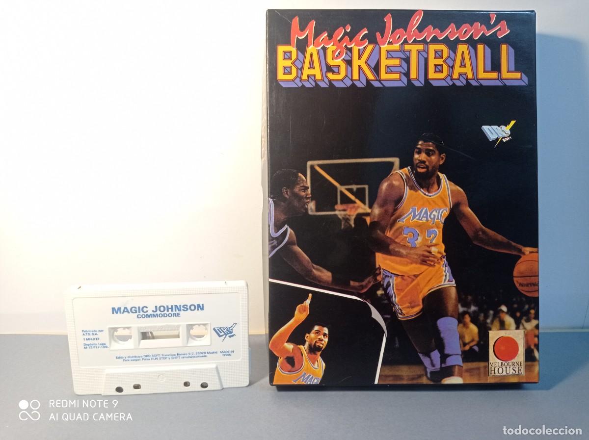 Videojuegos y consolas: Juego Commodore Magic Johnsons (caja) 1990 Dro Soft - Foto 5