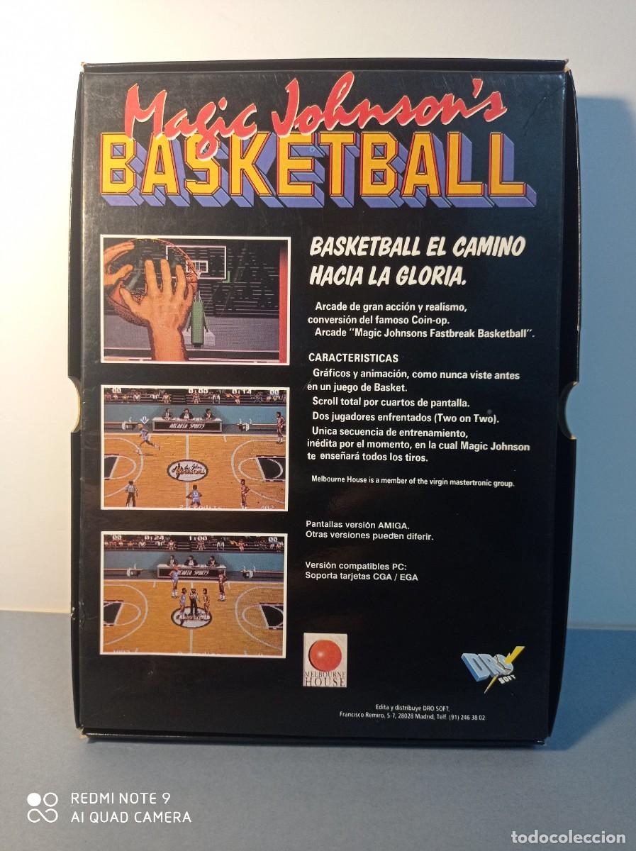 Videojuegos y consolas: Juego Commodore Magic Johnsons (caja) 1990 Dro Soft - Foto 6