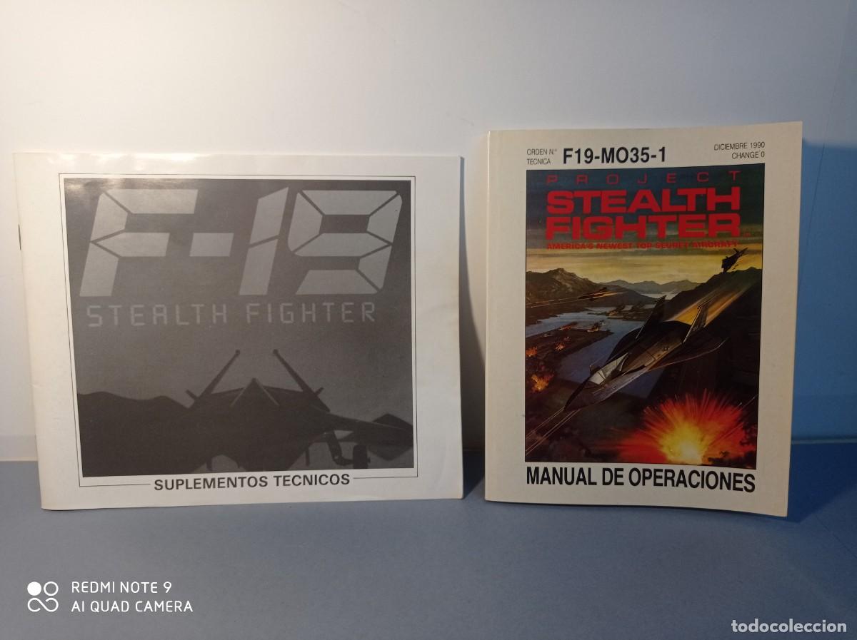 Videojuegos y consolas: Juego Commodore F-19 Stealth Fighter (caja) 1990 Erbe - Foto 4