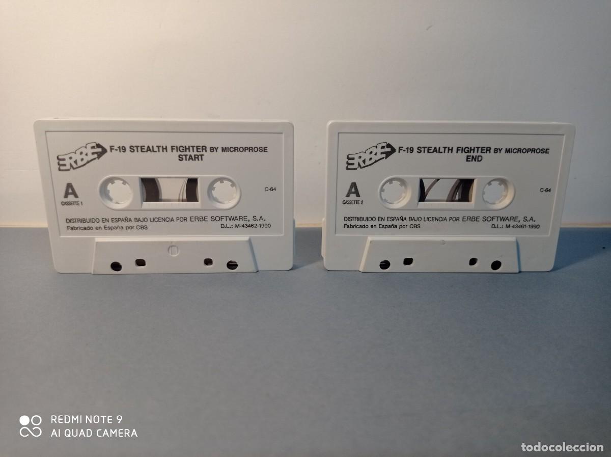 Videojuegos y consolas: Juego Commodore F-19 Stealth Fighter (caja) 1990 Erbe - Foto 6