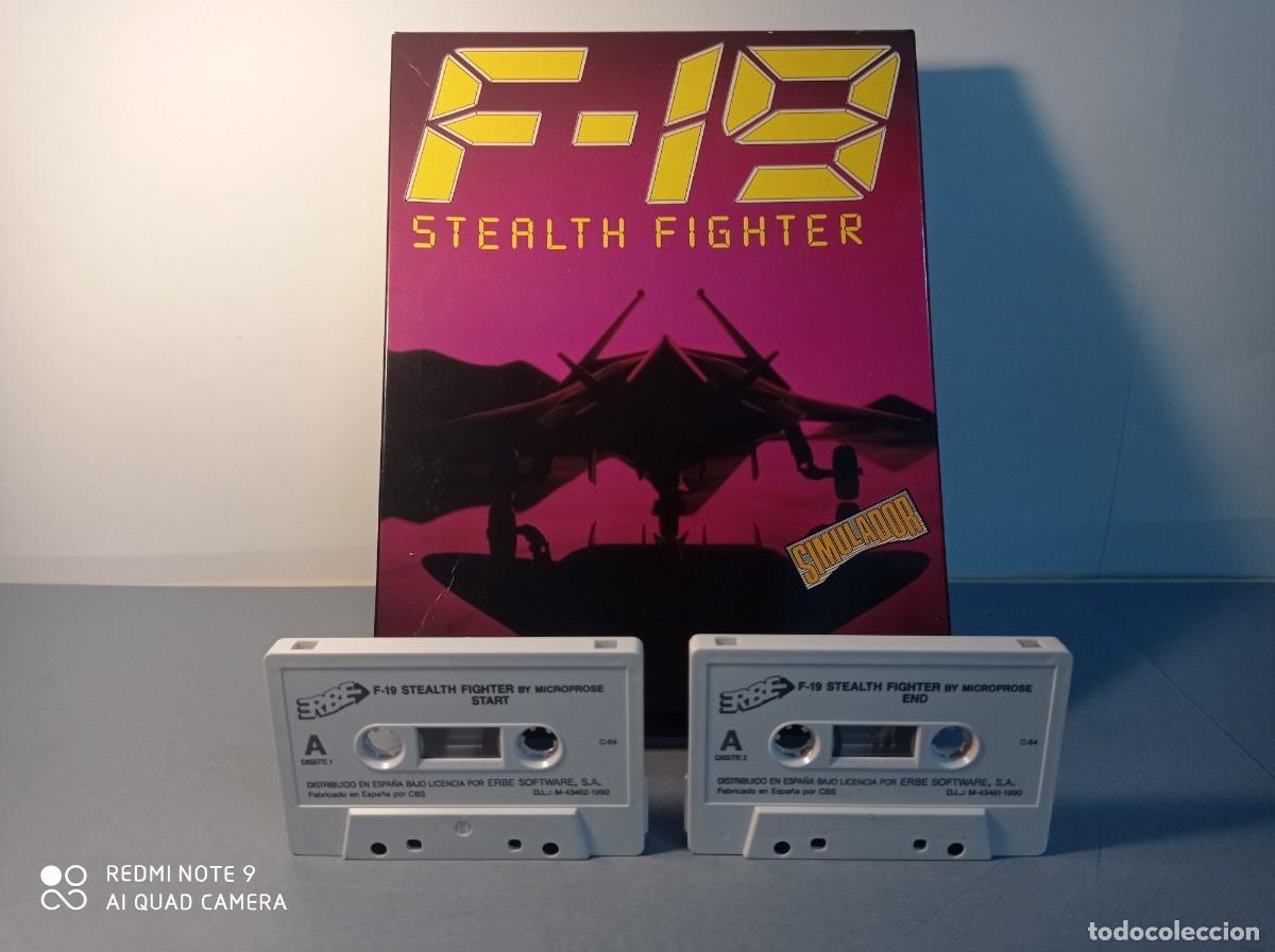 Videojuegos y consolas: Juego Commodore F-19 Stealth Fighter (caja) 1990 Erbe - Foto 8