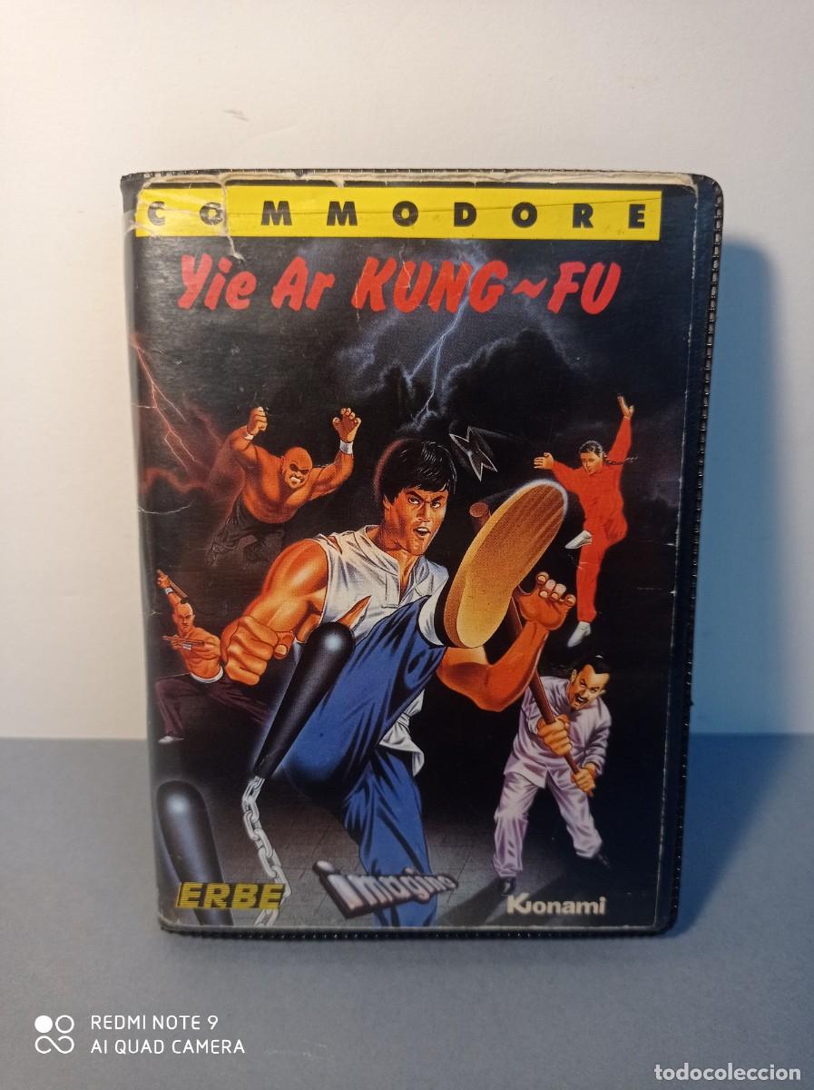 Videojuegos y consolas: Juego Commodore Yie Ar Kung-Fu (Estuche) 1985 Erbe Software - Foto 1