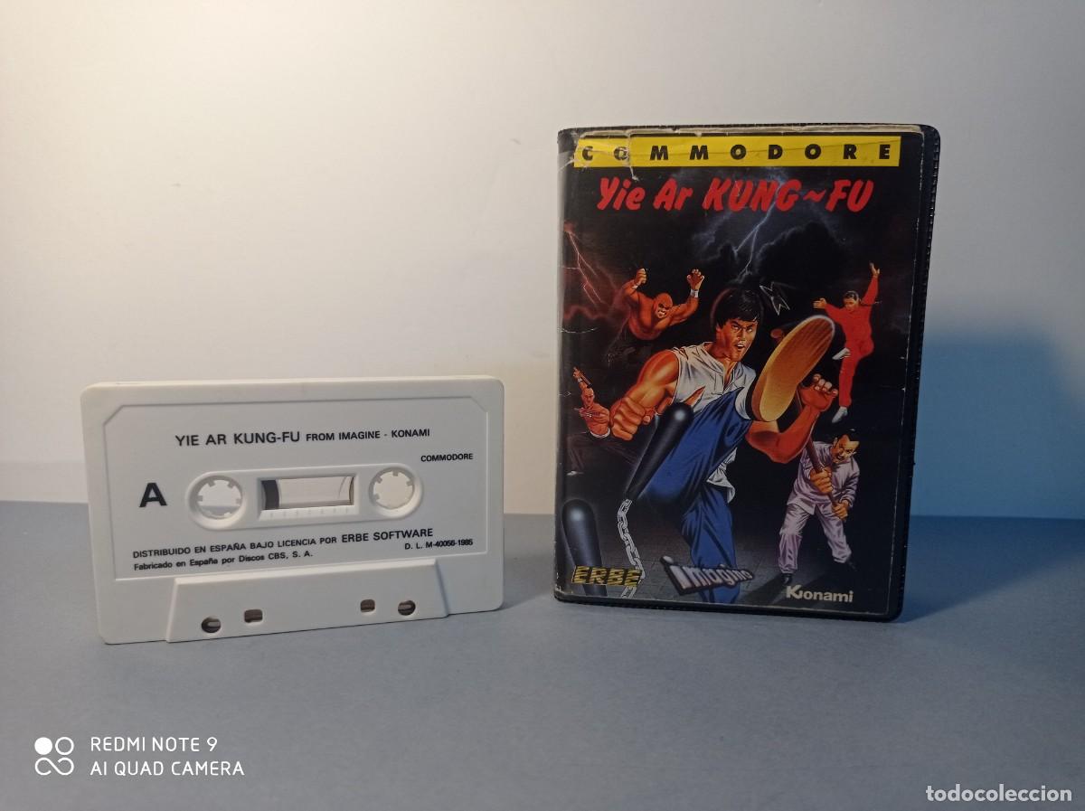 Videojuegos y consolas: Juego Commodore Yie Ar Kung-Fu (Estuche) 1985 Erbe Software - Foto 2