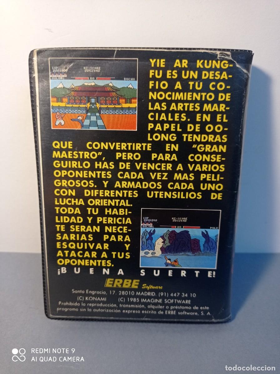 Videojuegos y consolas: Juego Commodore Yie Ar Kung-Fu (Estuche) 1985 Erbe Software - Foto 7