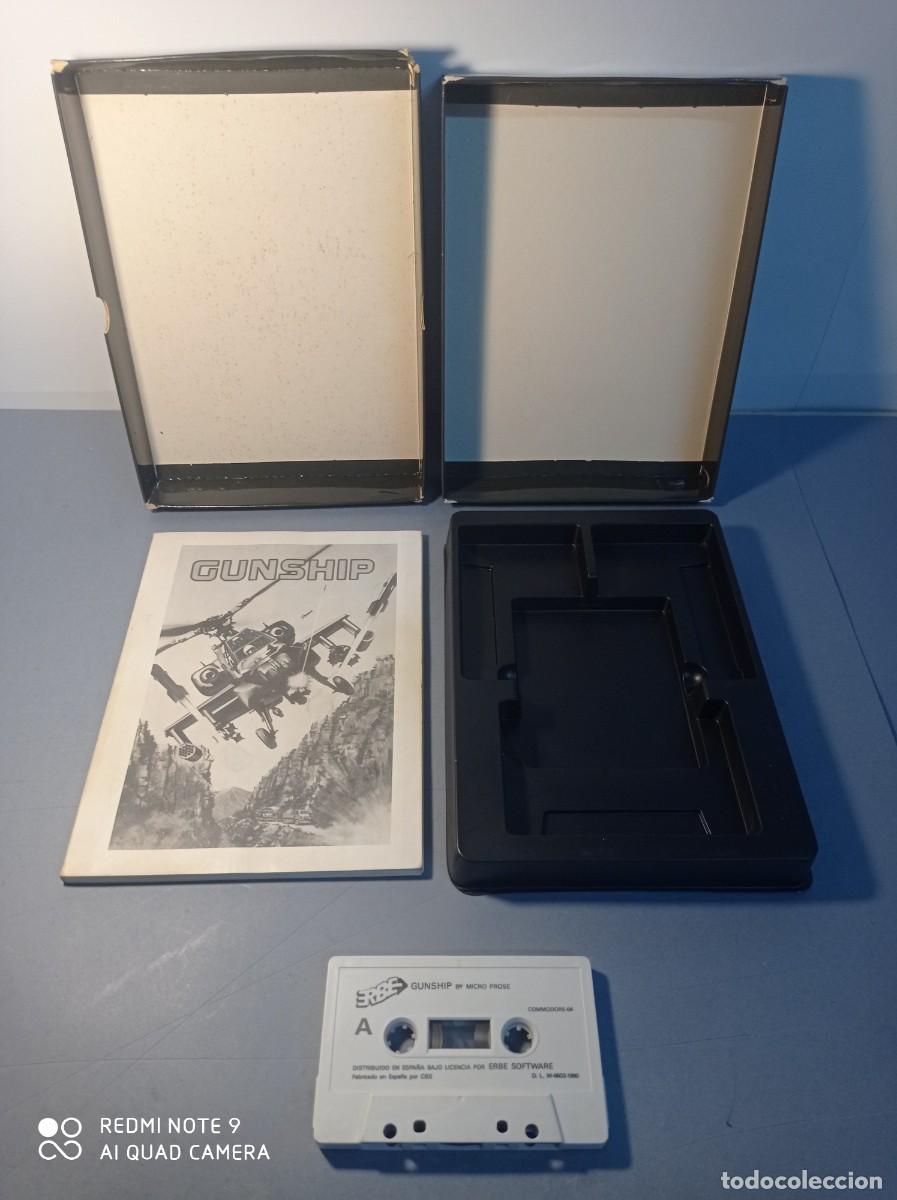 Videojuegos y consolas: Juego Commodore Gunship (Caja) 1990 Erbe Software - Foto 4