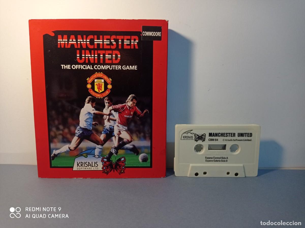 Videojuegos y consolas: Juego Commodore Manchester United (Caja) Krisalis Software - Foto 2