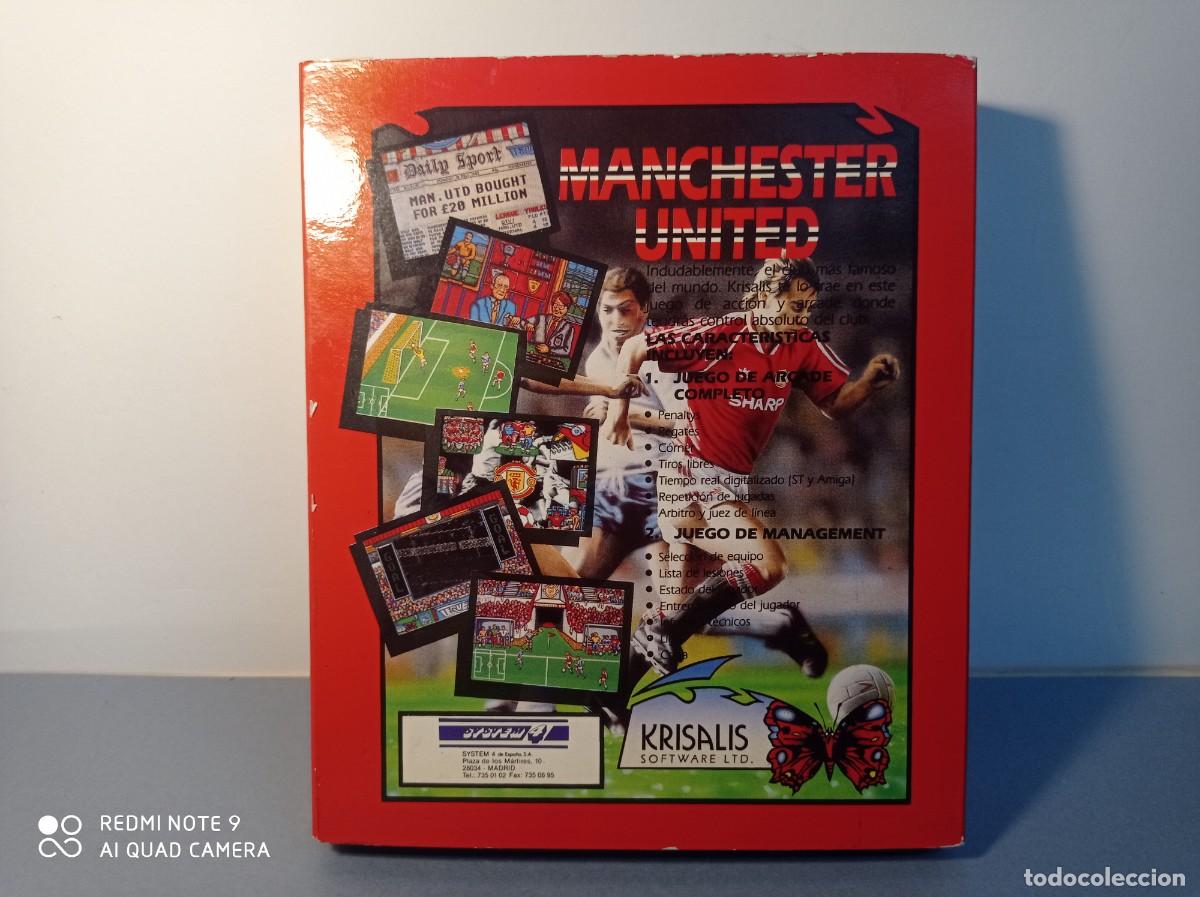 Videojuegos y consolas: Juego Commodore Manchester United (Caja) Krisalis Software - Foto 8