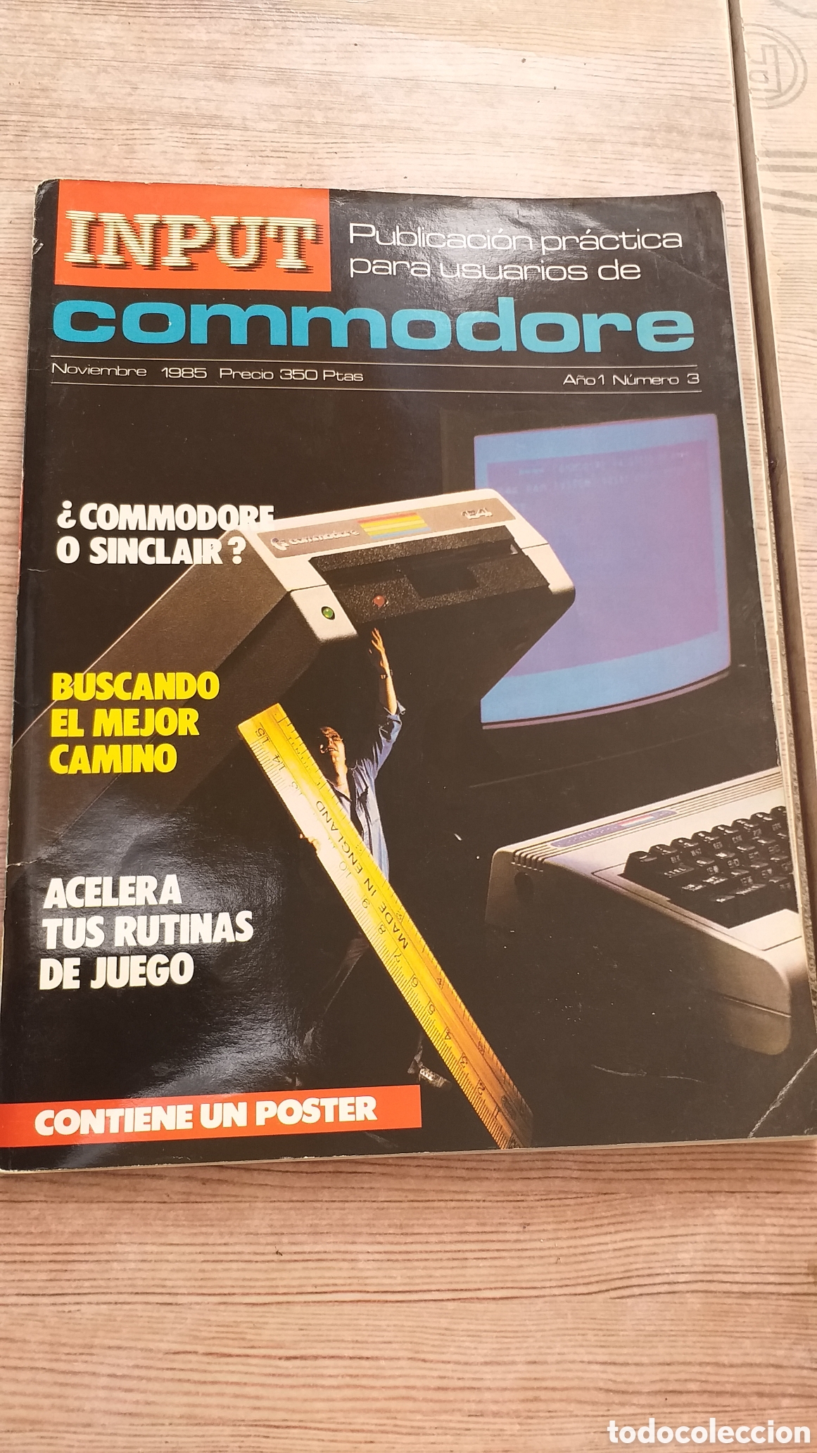 Videojuegos y consolas: Revista n⁰3 Commodore nov 1985 - Foto 1