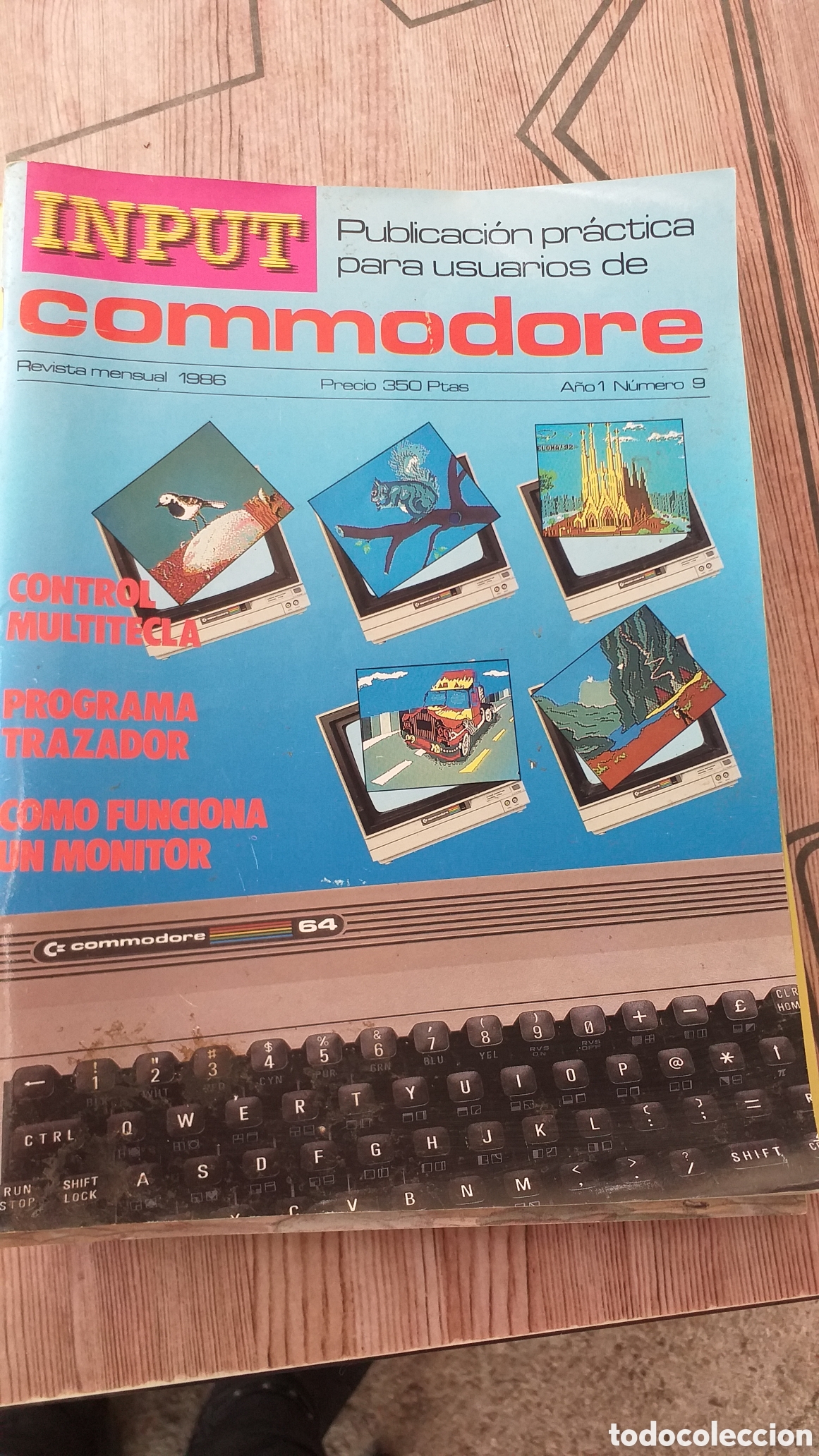 Videojuegos y consolas: Revista n⁰9 commodore mensual 1986 - Foto 1