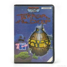 Videojuegos y Consolas: TERROR OF THE DEEP - ESTUCHE Z COBRA 1987 JUEGO VINTAGE ORDENADOR C64 COMMODORE 64 128 CBM CASSETTE
