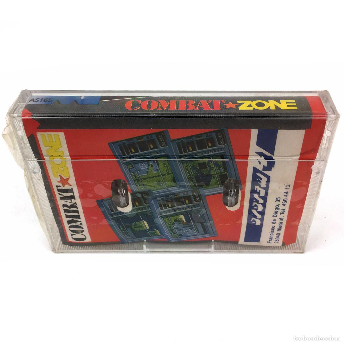 Videojuegos y consolas: COMBAT ZONE Precintado SYSTEM 4 ESPA&Ntilde;A / ALTERNATIVE SOFTWARE THE FIRM COMMODORE 64 128 C64 CASSETTE - Foto 2