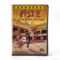 Videojuegos y Consolas: FIST II LA LEYENDA CONTINUA / ESTUCHE ERBE KUNG FU EXPLODING NINJA CBM COMMODORE 64 128 C64 CASSETTE