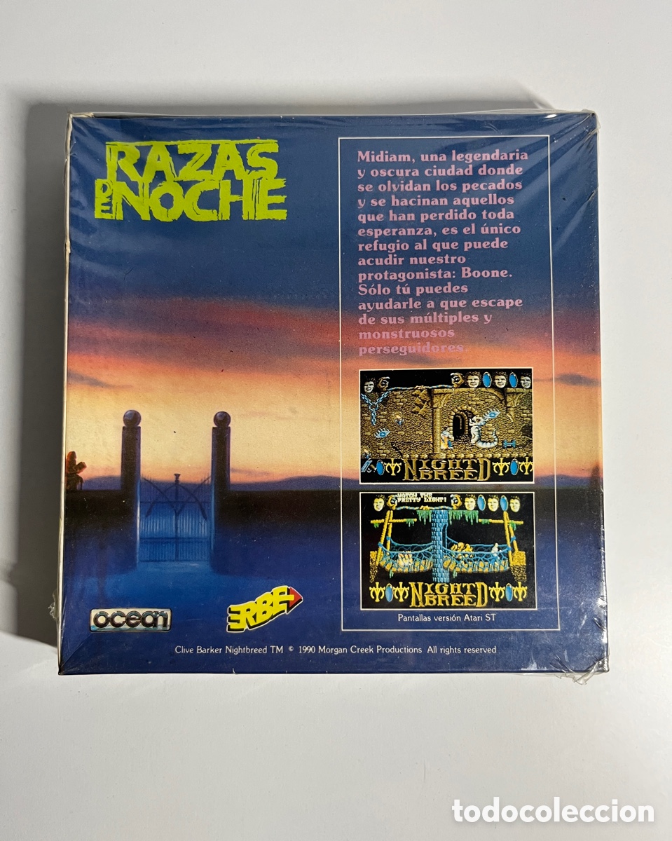 Videojuegos y consolas: Razas de noche Commodore precintado - Foto 3