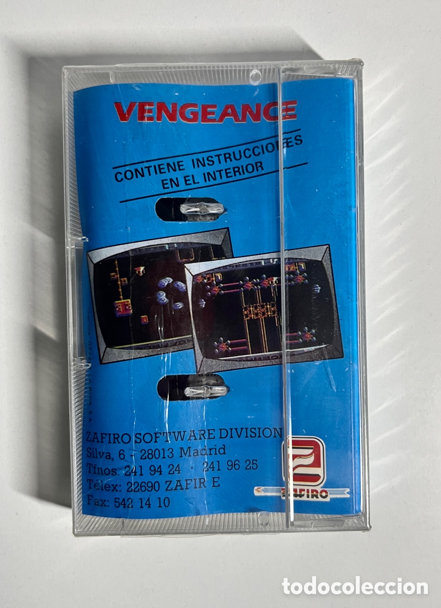 Videojuegos y consolas: Juego Vengeance Para Commodore - Foto 2
