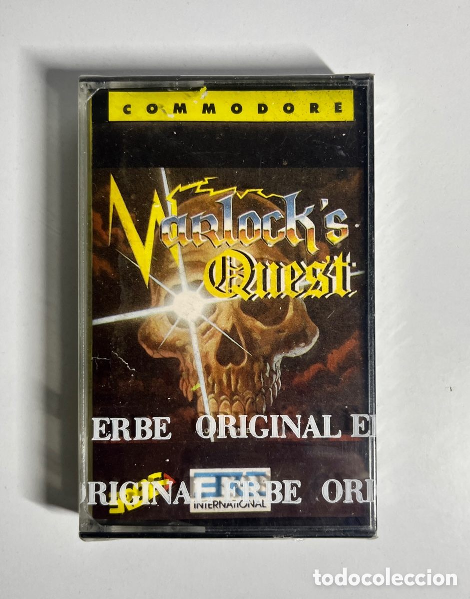 Videojuegos y consolas: Warlock Quest Commodore - Foto 1