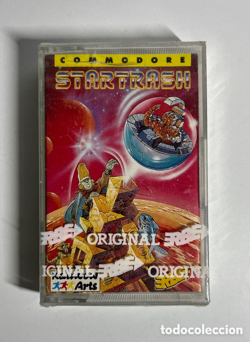 Videojuegos y consolas: Juego StarTrash para Commodore - Foto 1